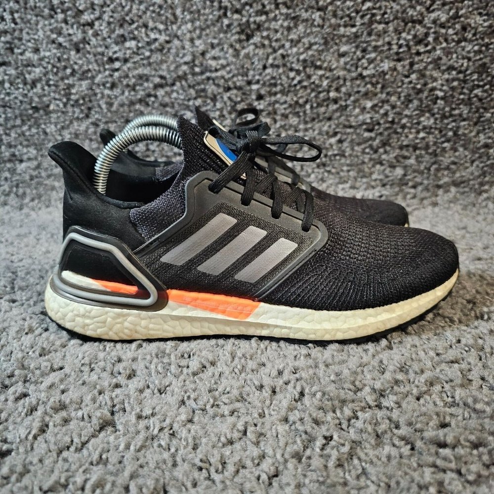 Adidas Ultraboost 20 Womens Size 9 Shoes NASA Black Running Sneakers Trainers